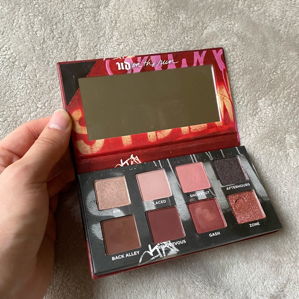 Urban Decay on the run palette